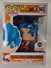 Funko Pop SSGSS Goku God Blue Kamehameha 563 Chalice Dragon Ball Super
