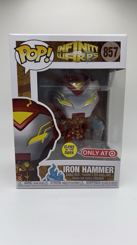 Funko Pop Marvel #857 Iron Hammer Target Exclusive Infinity Warps W/ Pop Protect