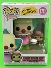 Funko Pop! Television The Simpsons #1741 Krusty With Mr.Teeny Vinyl Figure New!!