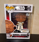 Funko Pop! Star Wars Admiral Ackbar Amazon Exclusive 617 with Protector