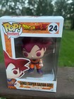 Funko POP Dragon Ball Z Goku Super Saiyan God 24 SSG DBZ Battle Gods Authentic