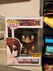 Funko Pop Attack on Titan Eren Jaeger Titan Form Hot Topic Exclusive #22 DAMAGED