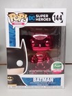 Funko Pop! Heroes DC Comics Batman (Red Chrome) #144 Funko Shop Excl