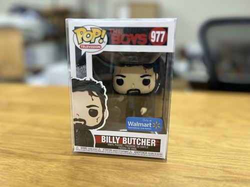 Funko Pop! The Boys Billy Butcher (Bloody) #977 Walmart Exclusive + Protector