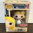 Funko Pop Disneyland Resort 65th Anniversary  Alice Exclusive #973
