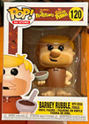 Funko POP #120 Ad Icons Barney Rubble with Cocoa Pebbles Cereal #120