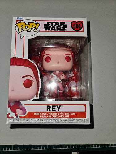 FUNKO POP ! REY STAR WARS 588 valentines day free shipping