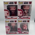 Funko Vinyl Star Wars Valentines Figures BB-8/Leia/Rey/Kylo Ren