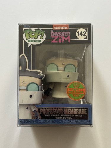 Funko Pop! Digital Invader Zim #142 Professor Membrane LE 1800 pcs