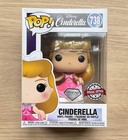 Funko Pop Disney Cinderella Diamond Glitter #738 + Free Protector