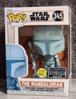 Funko Pop! Star Wars | The Mandalorian | GITD | EE Exclusive | w/ Soft Protector