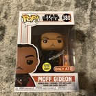 Funko Pop! Star Wars 380 Moff Gideon Glow in The Dark Vinyl Figure (Target)- New