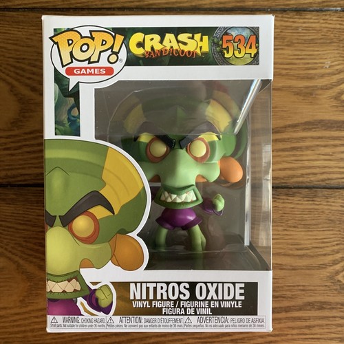 Nitros Oxide Funko Pop! Games Crash Team Racing Nitro-Fueled Vinyl Figure 534