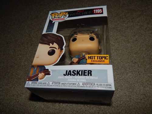 Jaskier # 1195 hot topic exclusive The Witcher Funko pop