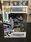 Funko Pop! Disney: Lilo & Stitch - Skeleton Stitch Glow Chase #1234 W/ Protector