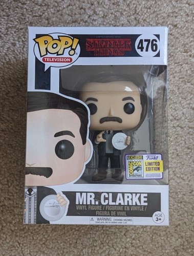 Funko - Stranger Things - Mr Clarke SDCC 2017 Exclusive Pop #476