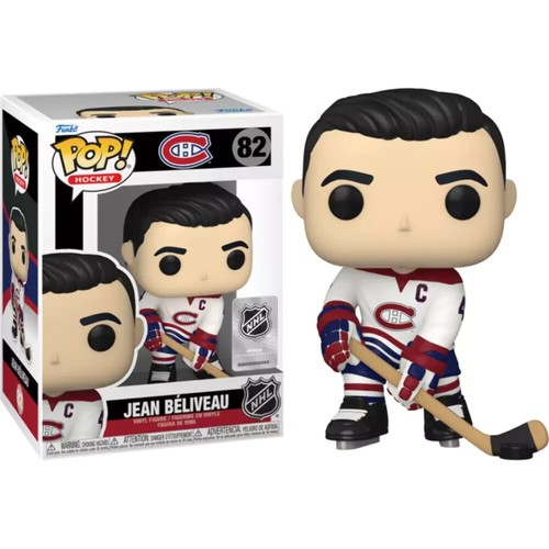 NHL: Legends Jean Beliveau Montreal Canadiens Funko Pop! Vinyl Figure #82 Hockey