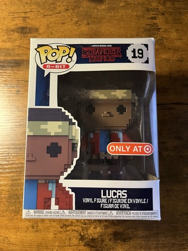 Funko Pop! 8-Bit Stranger Things Lucas #19 Target Exclusive Vinyl Figure