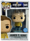 Funko Pop! Plus Star Trek - Captain James T Kirk Glitter 1689 (NEW in PROTECTOR)