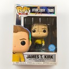 Funko Pop! Plus Star Trek  ~ Captain Kirk Glitter #1689 Vinyl Figure ~  New