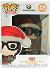 MEI Santa Overwatch 425 Funko Pop Vinyl New in Mint Box + P/P