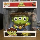 Funko Pop! Alien Remix Monsters Inc. Woody Figure #756 Jumbo 10”.