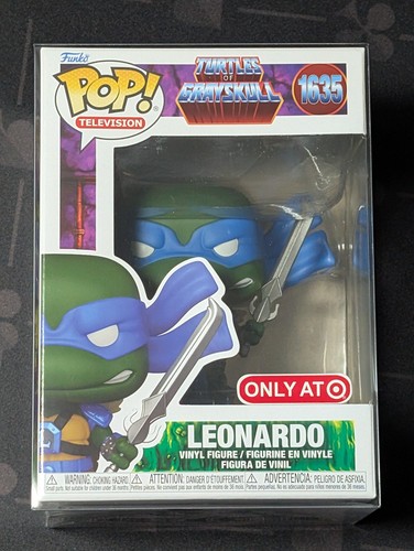 Funko Pop! Television LEONARDO 1635 Turtles of Grayskull Target Exclusive