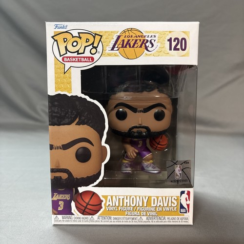 Funko Pop! Basketball ANTHONY DAVIS (Purple Uniform) #120 Lakers w/ Protector