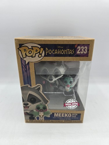Funko Pop! Disney Pocahontas #233 Meeko with Flit Figure - Special Edition