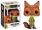 Funko Pop! Vinyl: Nick Wilde #186 Zootopia Disney
