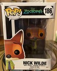 Funko Pop! Disney Vinyl #186 Vaulted Nick Wilde Zootopia NIB