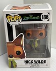 Funko Pop! Disney Zootopia Vinyl Figure Nick Wilde #186 New