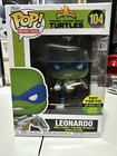 Funko Pop! 104 Leonardo Ninja Turtles Power Rangers W/ Protector Toy Tokyo Excl