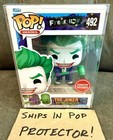 Funko Pop! Batman Freakshow THE JOKER #492! MINT Box! In Pop PROTECTOR!