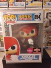 Funko Pop! Vinyl: Sonic the Hedgehog - Knuckles (Flocked) #854 W/Protector