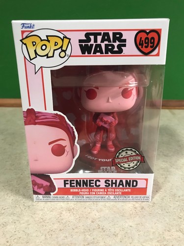 Funko Pop! Star Wars Exclusive Special Edition Valentine's Day Fennec Shand 499