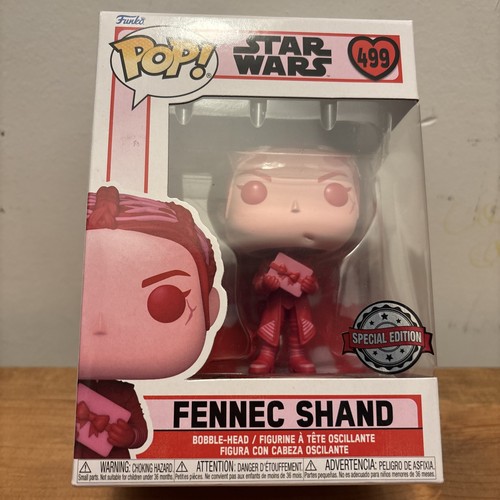 Funko Pop! Star Wars: Fennec Shand (Valentines Special Edition) #499 Figure