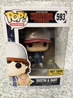 1 Funko Pop! television Stranger things Dustin & Dart #593 Hot Topic Exclusive