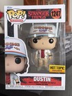 Funko Pop Stranger Things: DUSTIN HENDERSON #1247 Hot Topic Exclusive