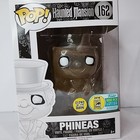 2016 Funko Pop Disney Haunted Mansion MIB Phineas # 162 SDCC GITD + Stack