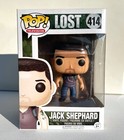 FUNKO POP! TELEVISION: LOST - JACK SHEPHARD #414 (VAULTED) with Protector!