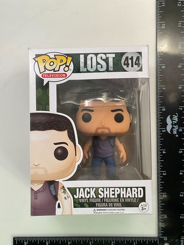 Funko Pop! Lost: Jack Shephard #414 Vinyl Figure + PROTECTOR J2