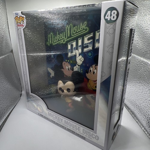 Funko Pop! Album Cover with Case: Disney - Mickey Mouse Disco #48 New Sealed