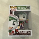 POP HEROES DC Santa Joker Figure # 358 Christmas Funko Joker Batman Universe