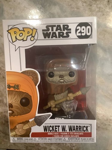 Funko Pop Star Wars Wicket W. Warrick 290