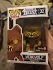 Funko Pop 8-Bit Altered Beast Werewolf Gold Gamestop #32