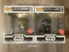 Funko Pop! Star Wars Bossk 437 & 4-LOM 439 Bobblehead Figure GameStop Bounty Exc