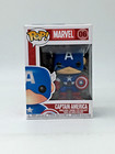 Funko Pop! Marvel Captain America #6 With Pop Protector Flaw