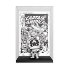 Funko Pop Comic Cover: Captain America #61 Black & White Figure