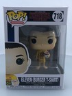 Funko POP! Television Stranger Things Eleven with burger t-shirt #718 DAMAGED